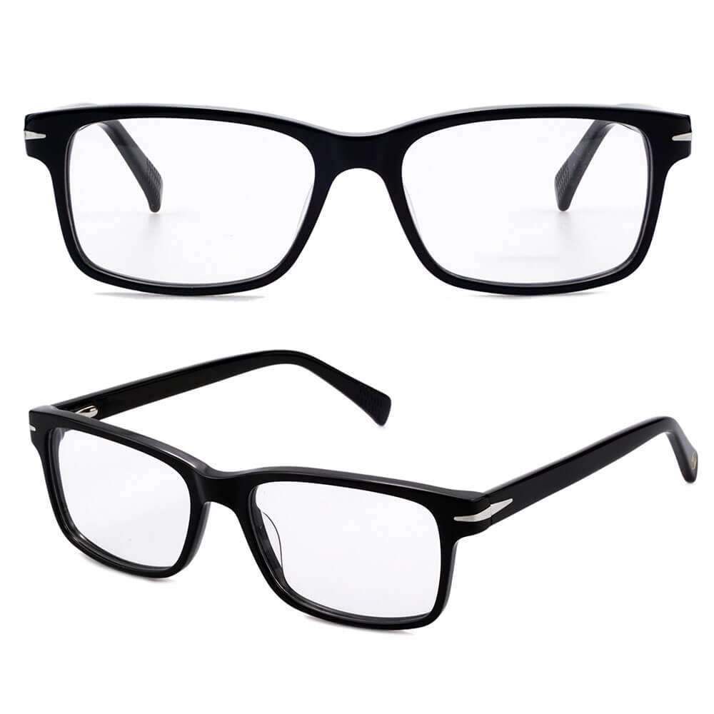China square frame optical glasses wholesale men small rectangle fashion spectacle eyeglasses