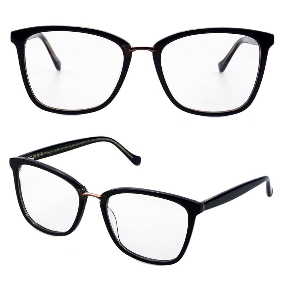 China man optical frame wholesale manufacturer customized retro acetate eyeglasses frame
