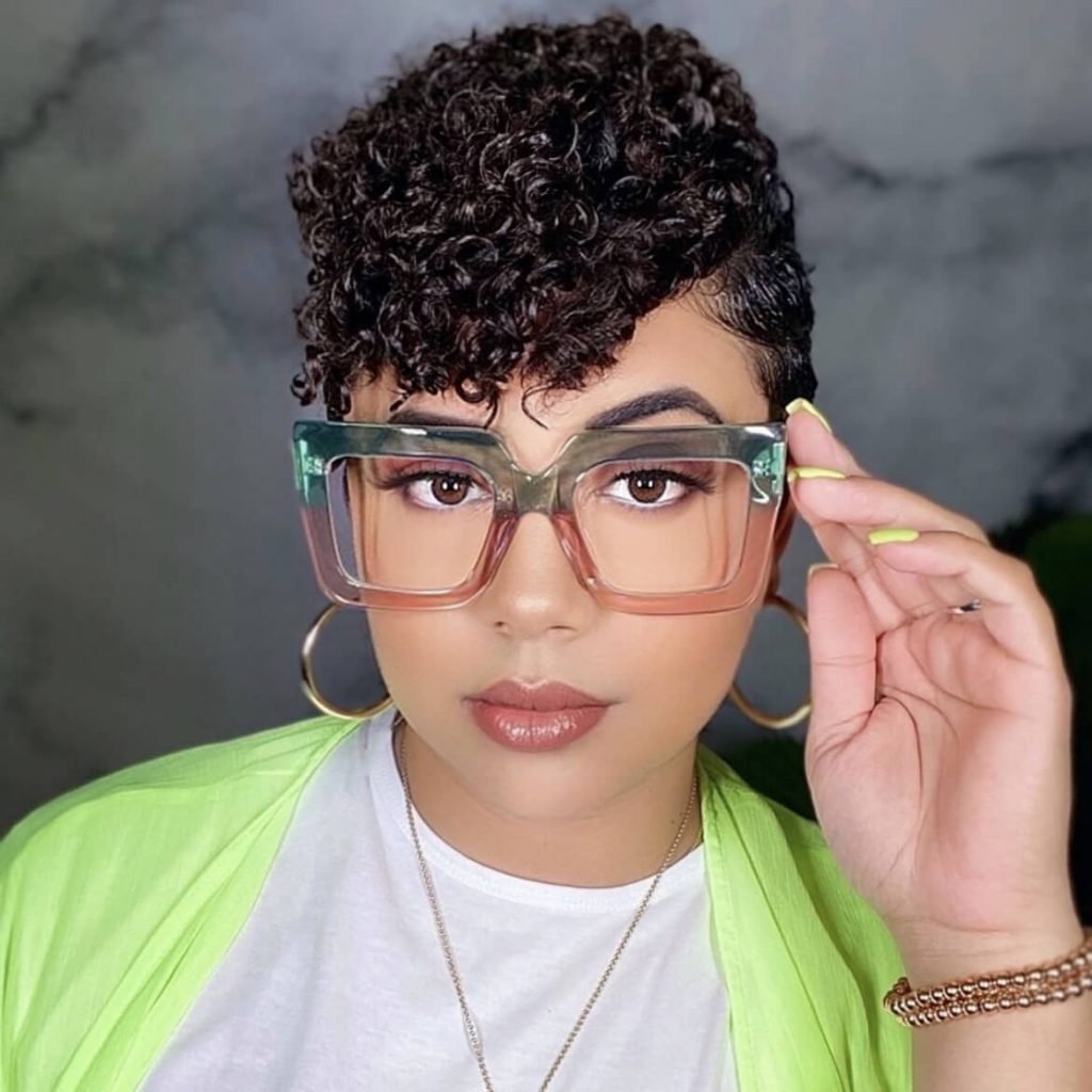 oversized square-frame acetate optical glasses