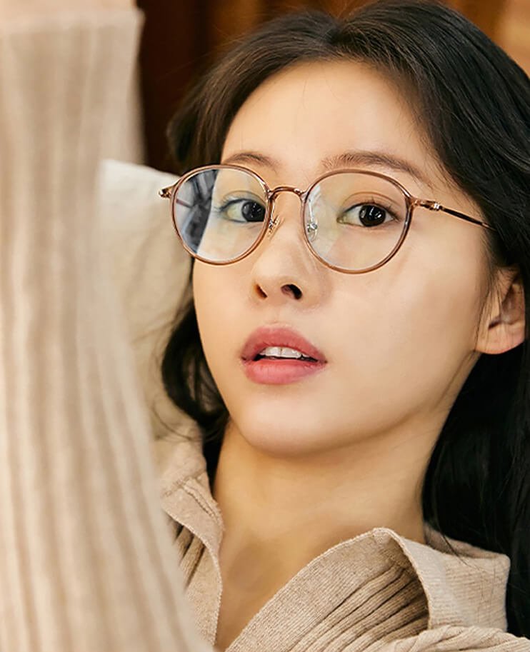 round frame metal optical glasses factory eyeglasses