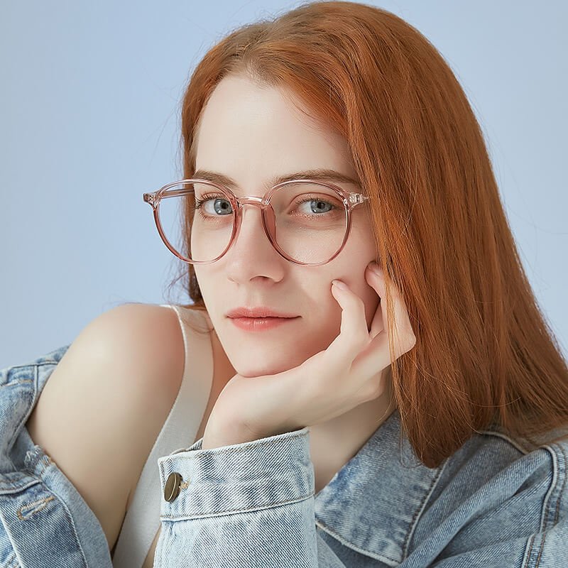 transparent glasses frames women